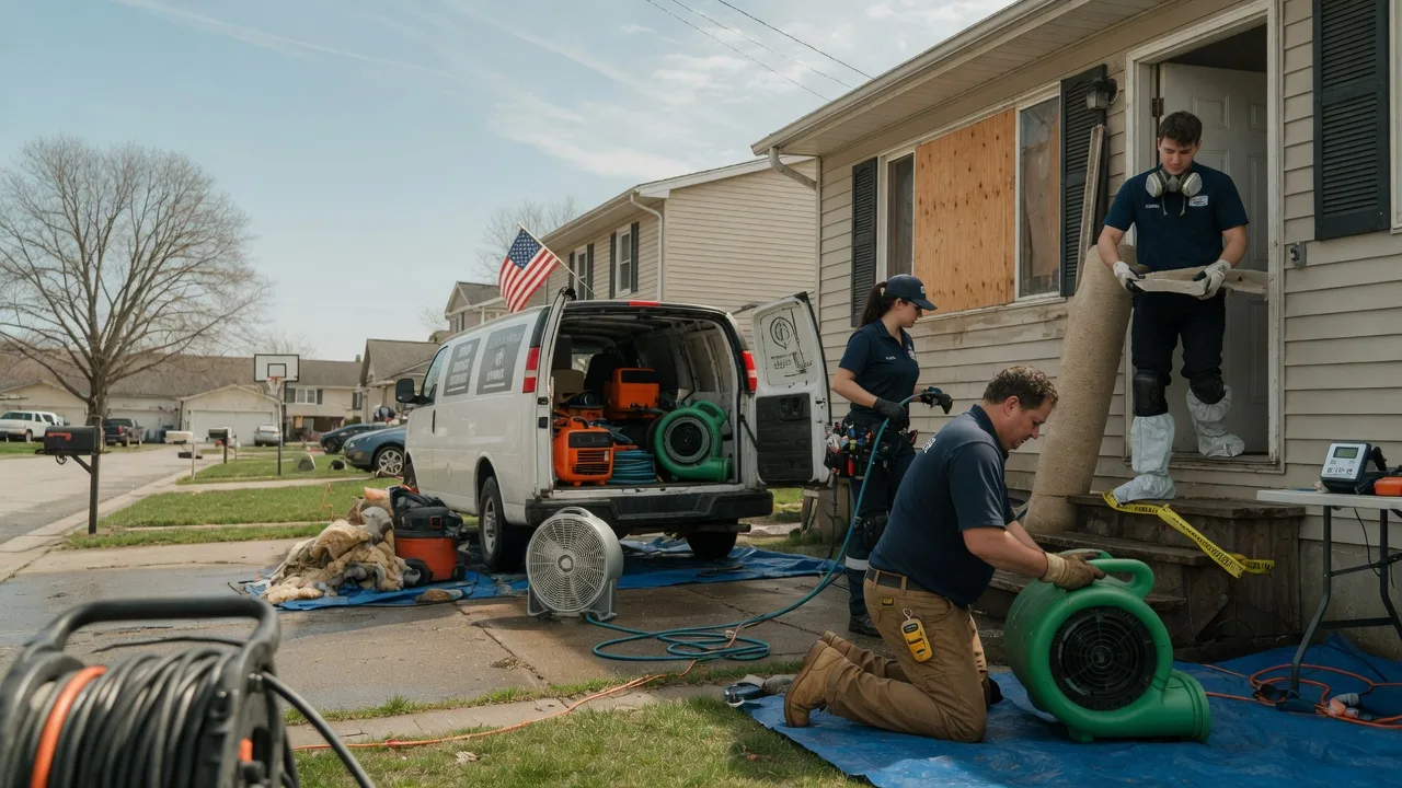 Water Damage Restoration in Hammondsville, OH near me
